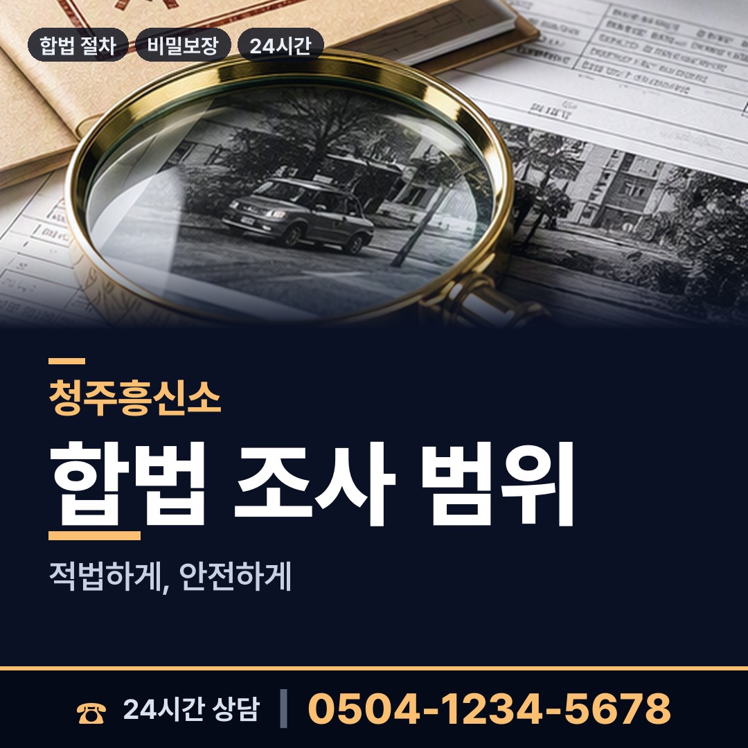 청주 용암2동 경쟁사조사 상담 안내